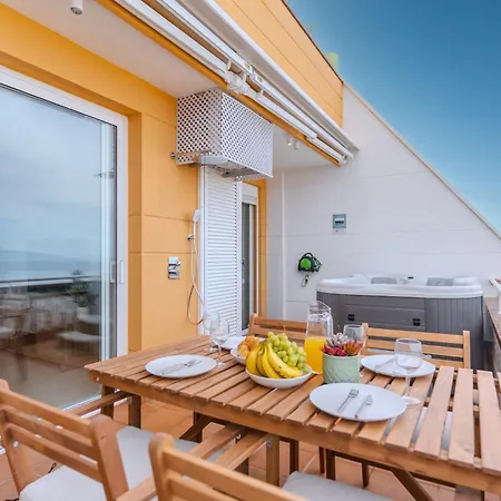 Sunset Ocean View-jacuzzi Privado Y Vistas Al Mar * أذيخي